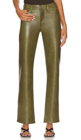 AGOLDE Sloane Straight in Olive