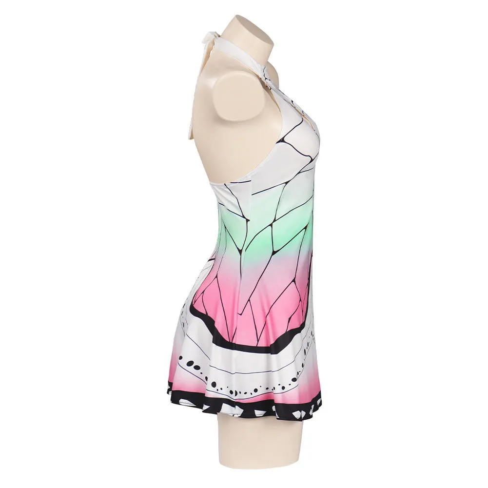Anime Themed Swimsuit Dress Swimwear