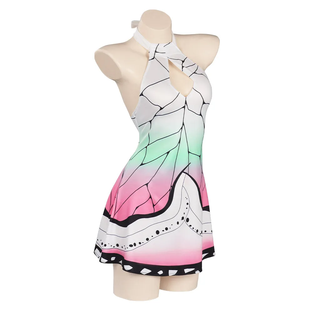 Anime Themed Swimsuit Dress Swimwear