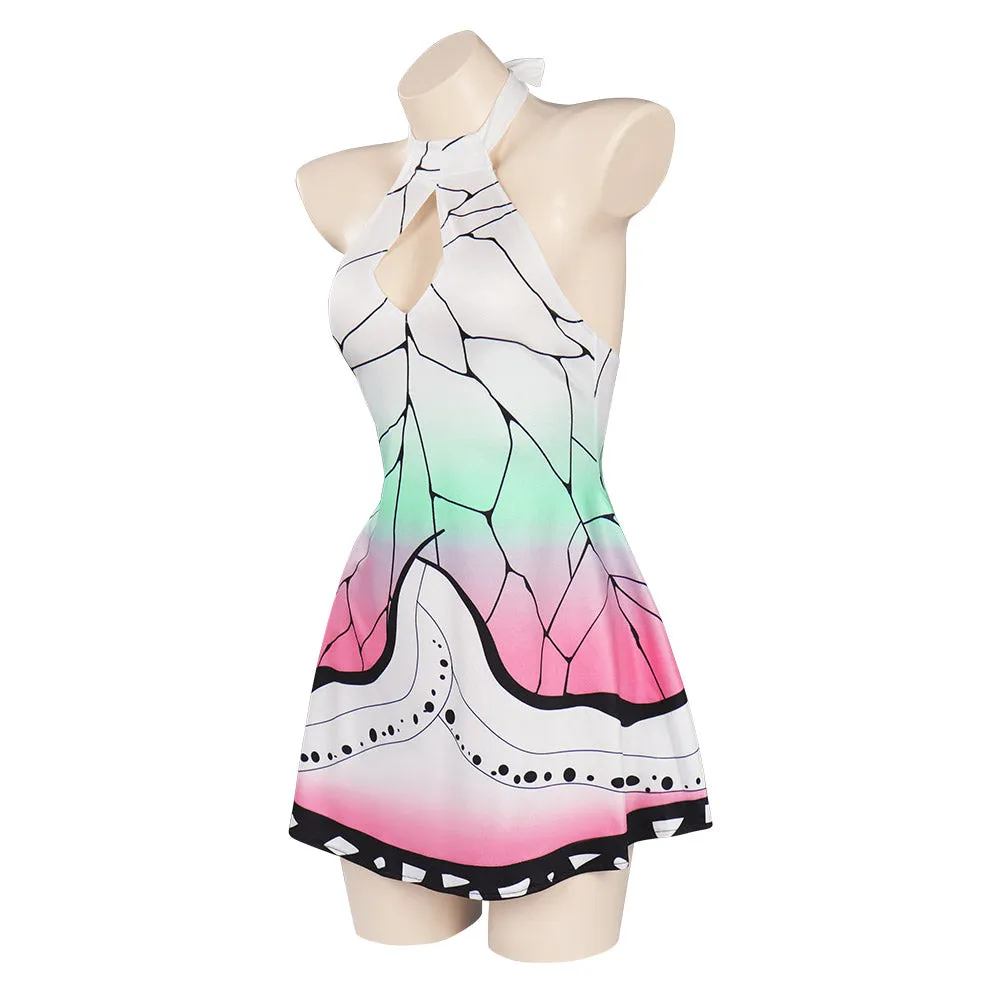 Anime Themed Swimsuit Dress Swimwear