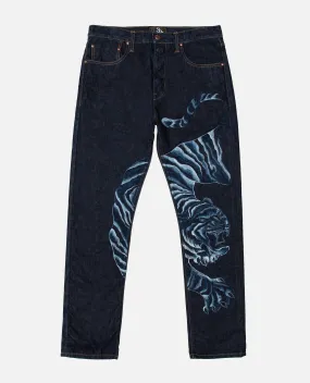 AR321 Etched Tiger Jeans