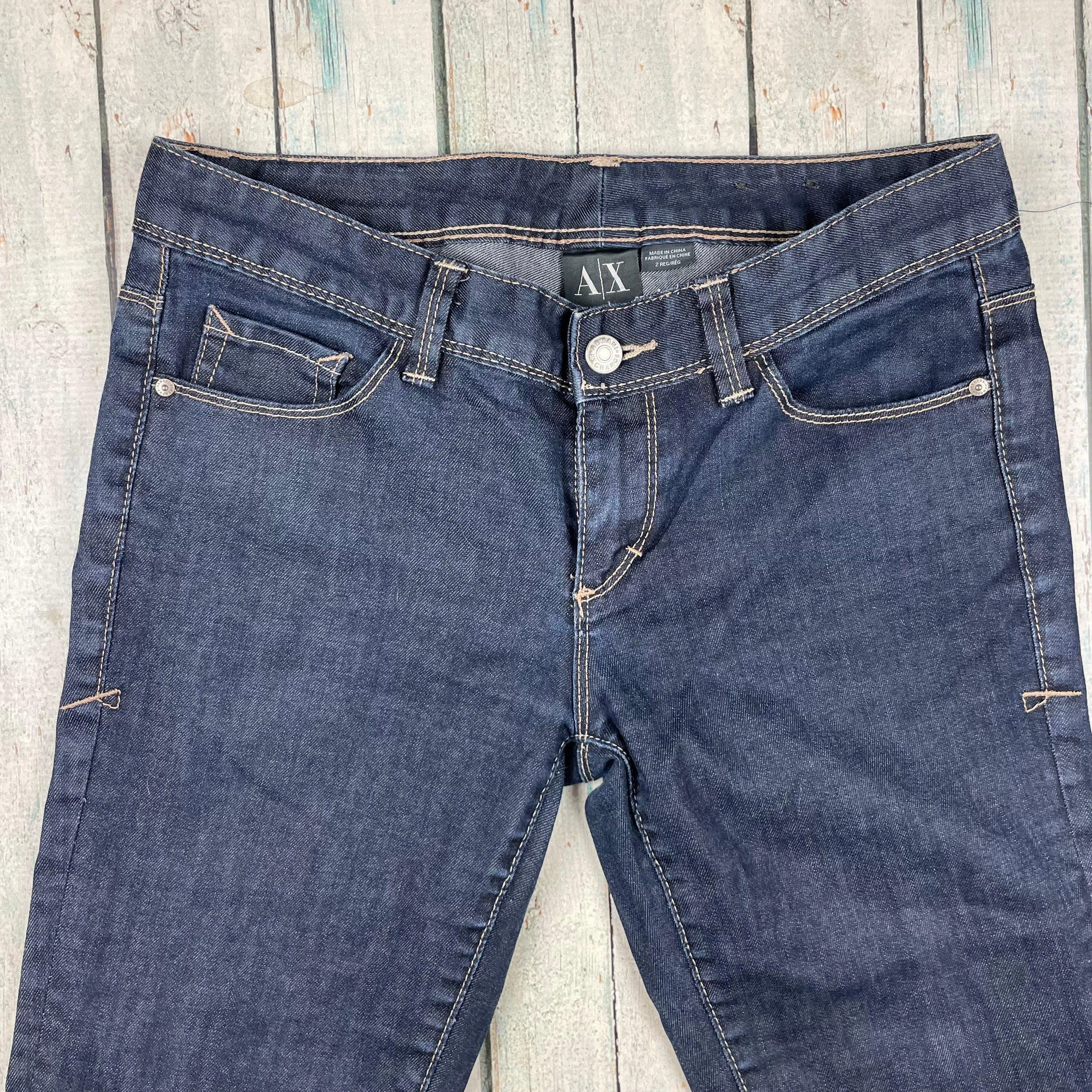 Armani Exchange Low Waist Skinny J11 Jeans- Size 2 US or 6AU