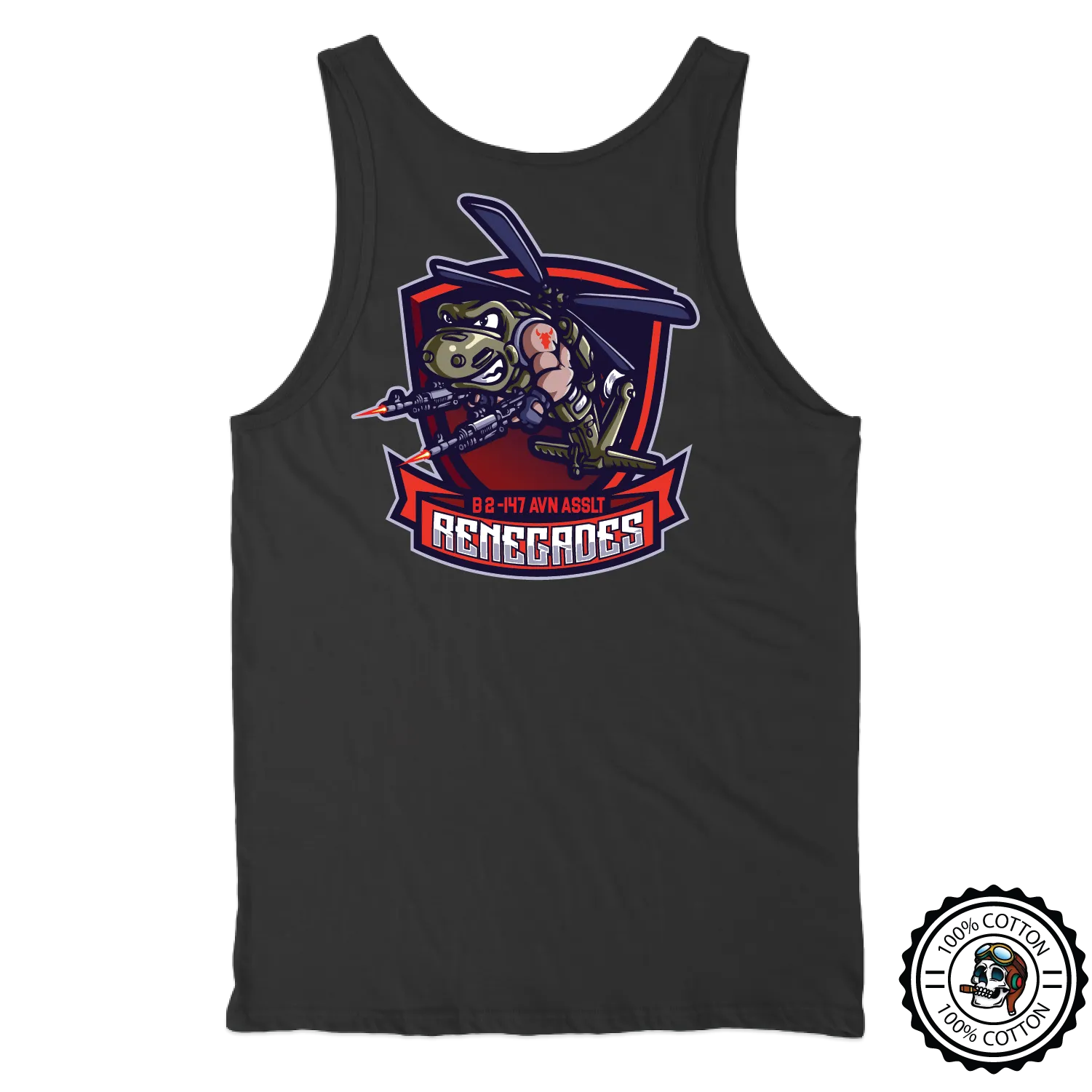 B Co, 2-147 AHB "Renegades" V2 Tank Tops