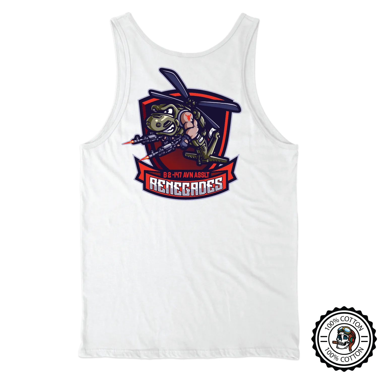 B Co, 2-147 AHB "Renegades" V2 Tank Tops
