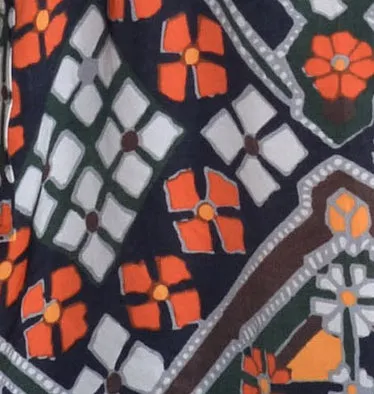 Blouse imprimée persan orange Wild
