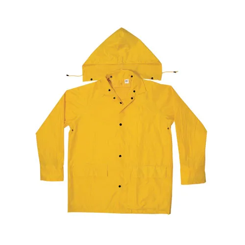 Custom Leather Craft R102L Yellow Polyester 3 Piece Suit, Large