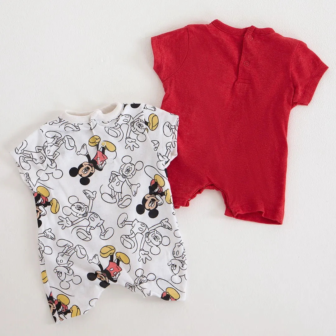 Disney 2 Pack Rompers