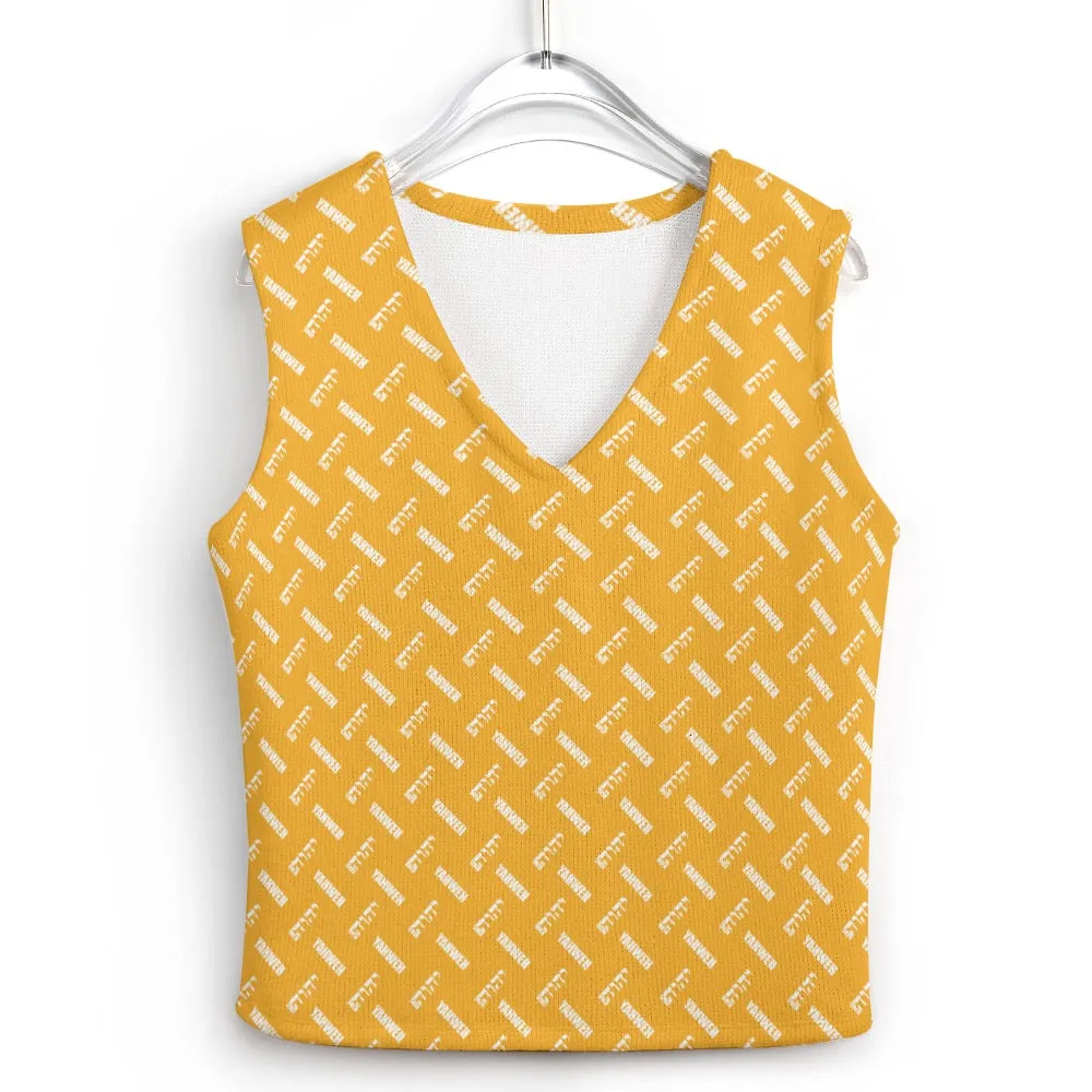 KING YAHWEH OMNI Long Sleeve Button Knit Vest