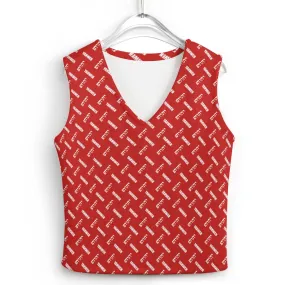 KING YAHWEH OMNI Long Sleeve Button Knit Vest