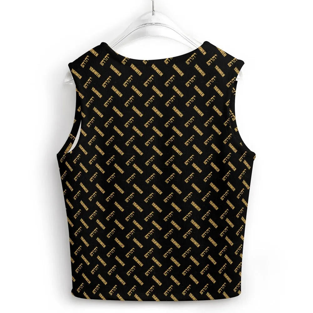 KING YAHWEH OMNI Long Sleeve Button Knit Vest