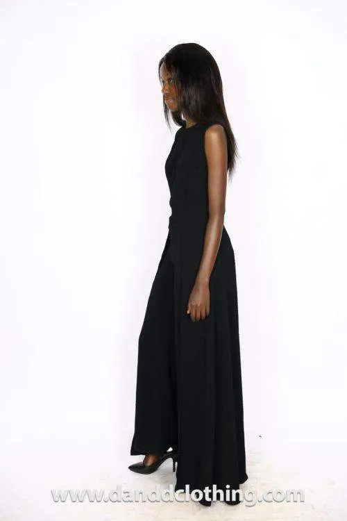 Ladies Black Jumpsuit
