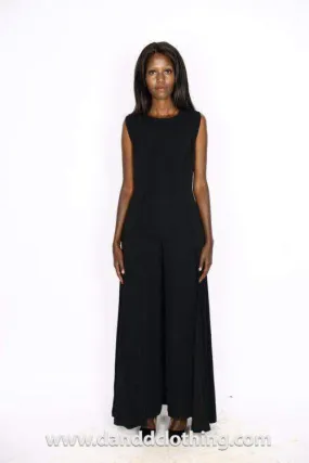 Ladies Black Jumpsuit