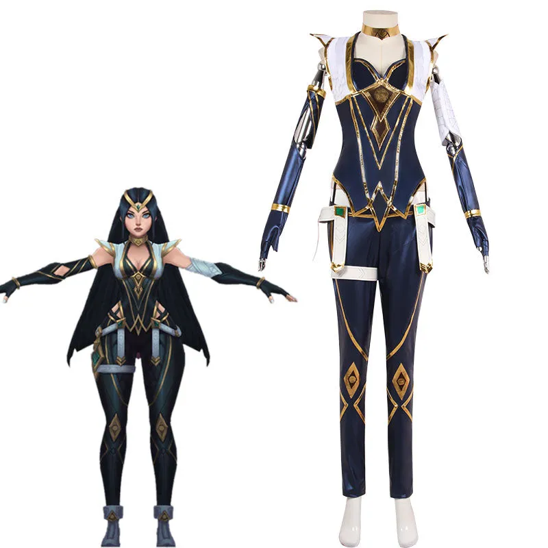 LOL Sentinel Irelia Cosplay Costume Halloween Costume