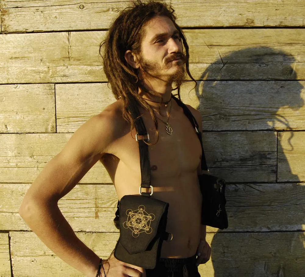 Metatrons Cube Utility Holster Bag