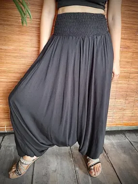 PANT HAREM Black, Grey, White and Off Cream