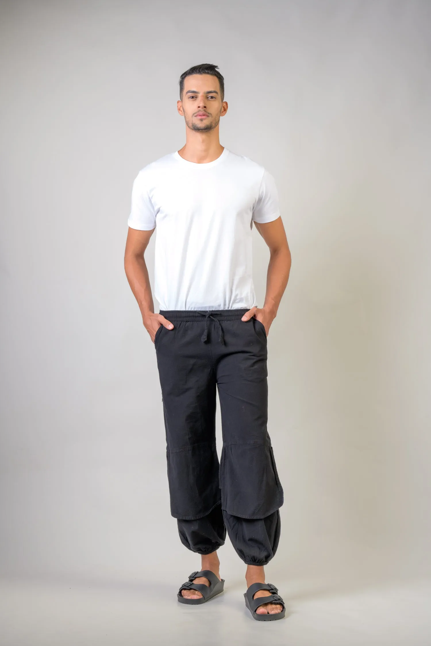 Rhea Pocketed Harem Pants