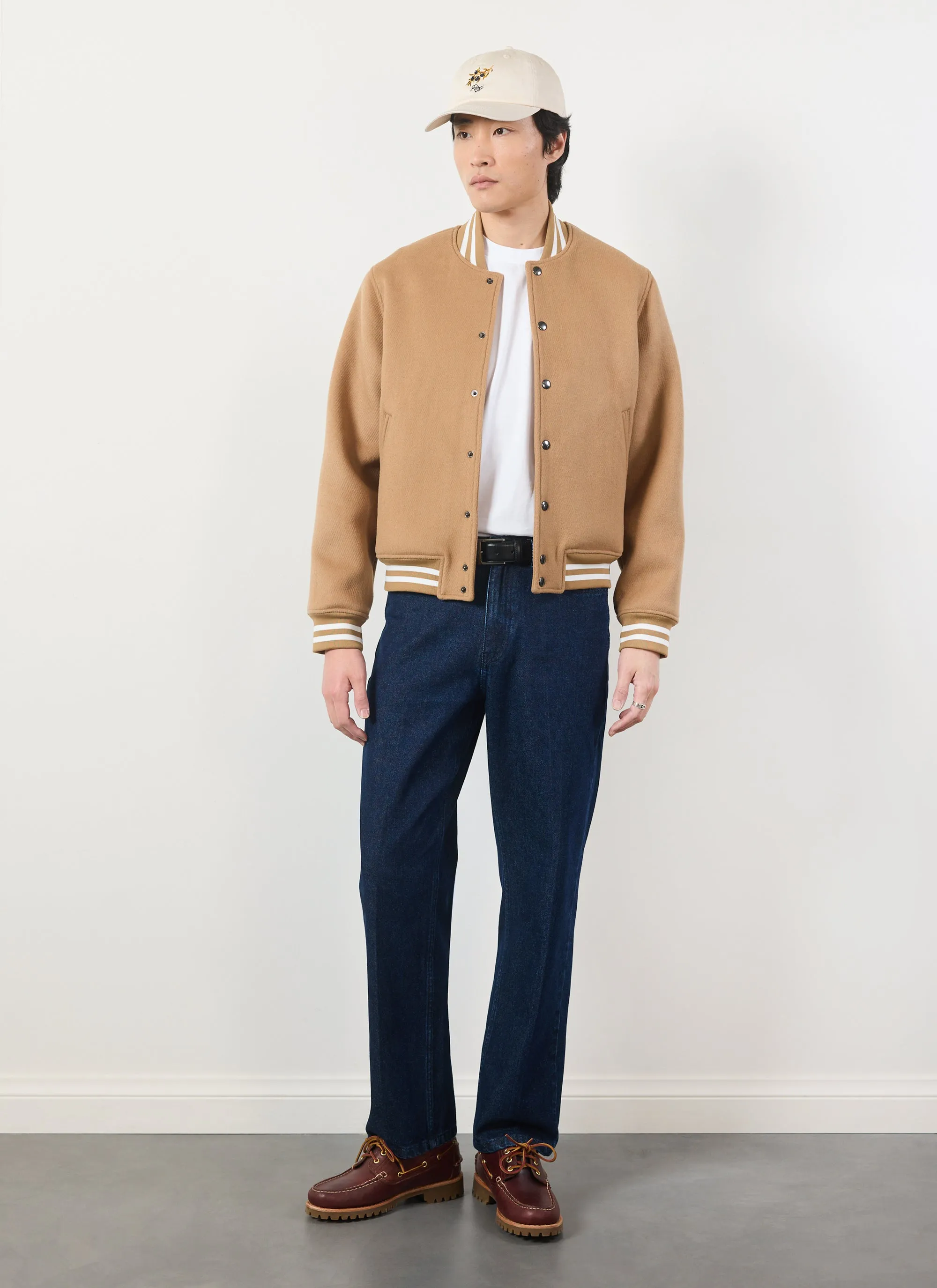 Straight Leg Denim Jeans