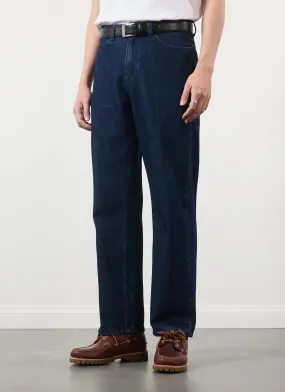 Straight Leg Denim Jeans
