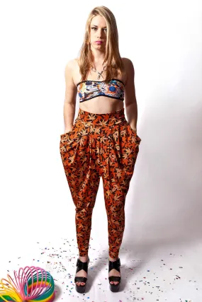 Sunkist Weed Harem Pants (Small)