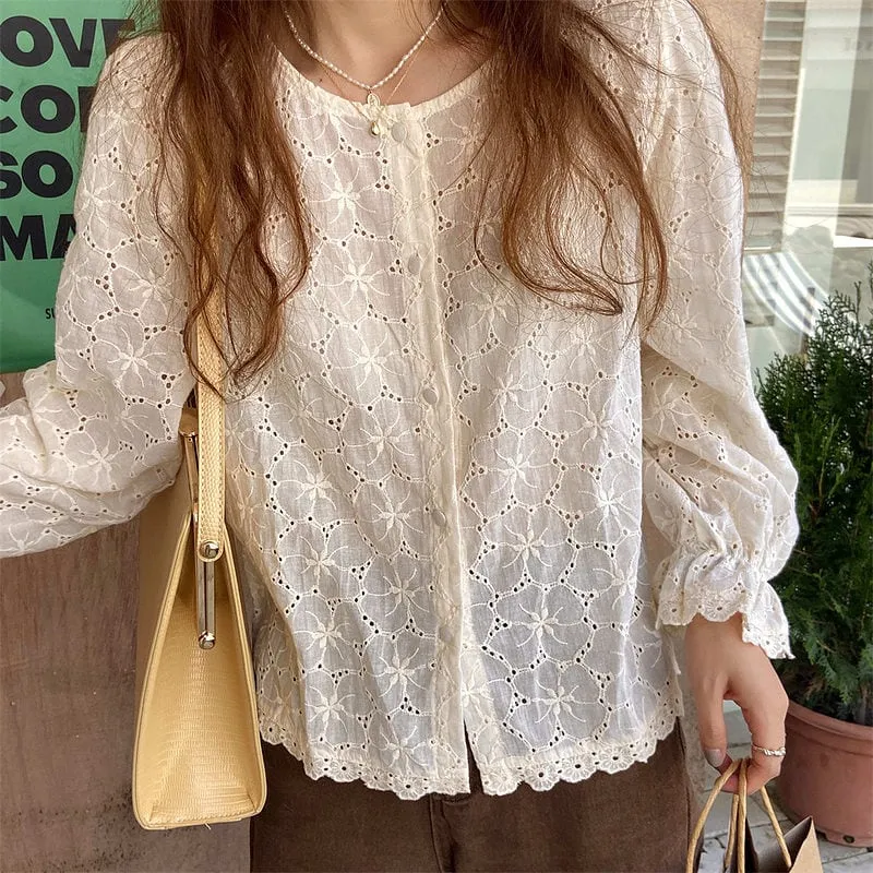 Sweet Florals Women Blouses